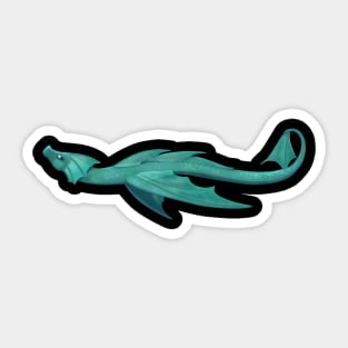 Ocean Dragon Sticker